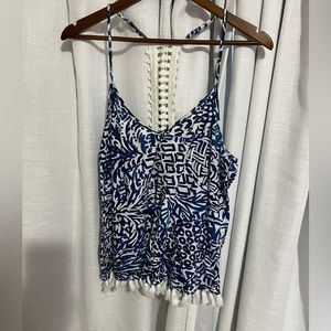 Navy Lilly Pulitzer Tank Top